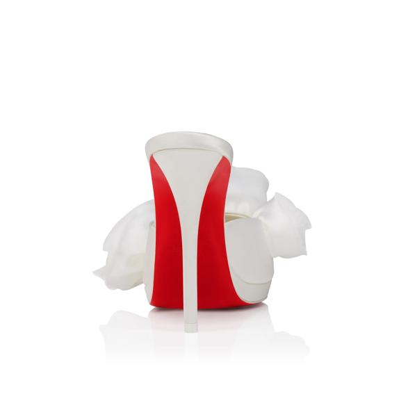 Christian Louboutin Mere Lachaise Mule Women Shoes | Color White