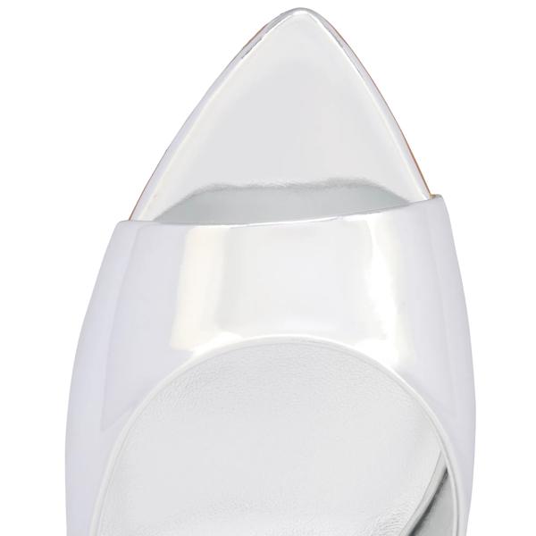 Christian Louboutin Miss Z Mule Women Shoes | Color Silver