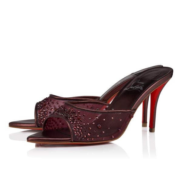 Christian Louboutin Miss Z Mule Degrastrass Perla Women Shoes | Color Pink