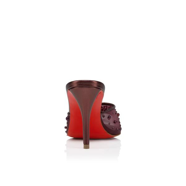 Christian Louboutin Miss Z Mule Degrastrass Perla Women Shoes | Color Pink