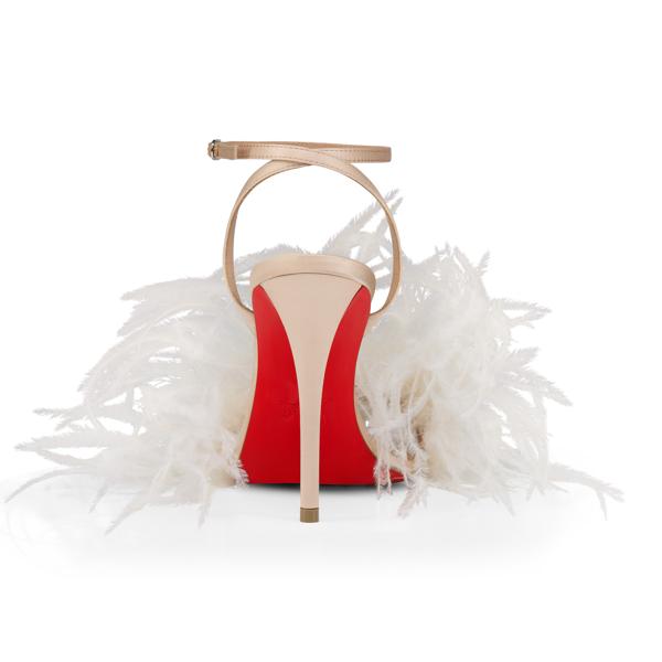 Christian Louboutin Miss Z Poupi Women Shoes | Color Nude