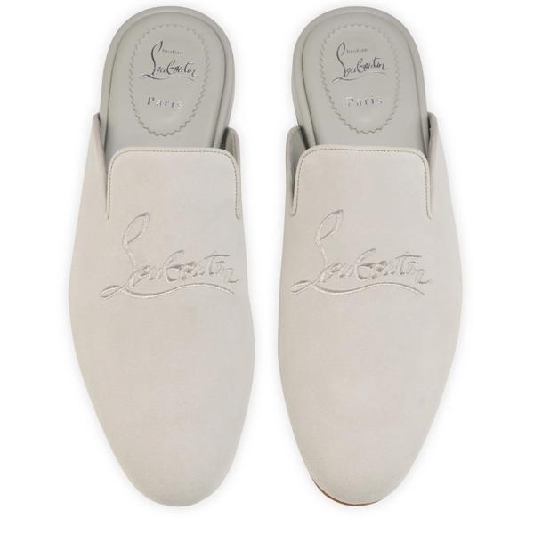 Christian Louboutin Navy Coolito Men Shoes | Color Grey
