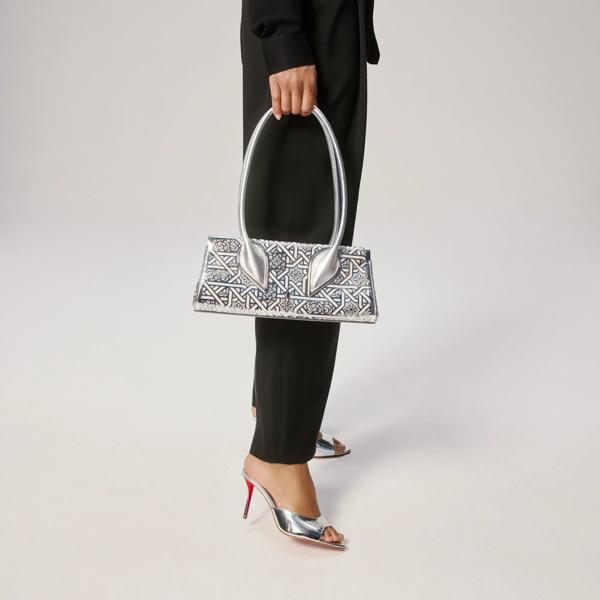 Christian Louboutin Venus Women Bags | Color Silver