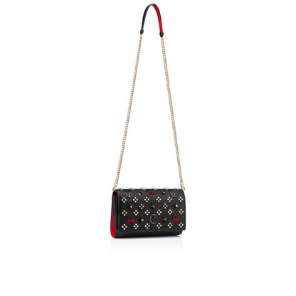 Christian Louboutin Paloma Clutch Bags Black          