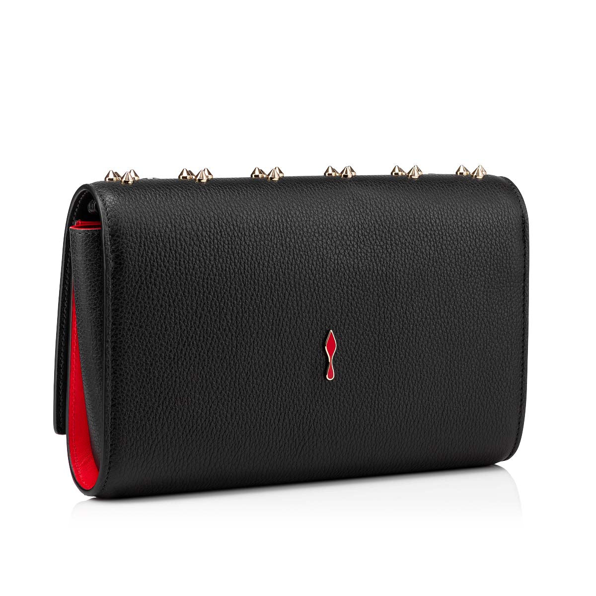 Christian Louboutin Paloma Clutch Bags Black          