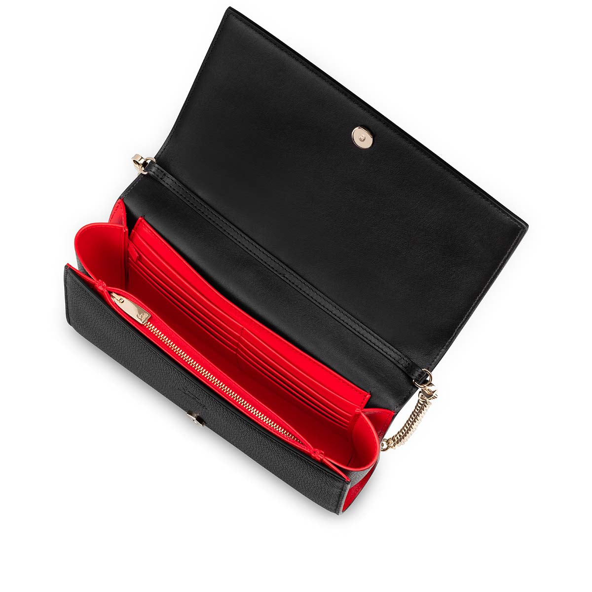 Christian Louboutin Paloma Clutch Bags Black          